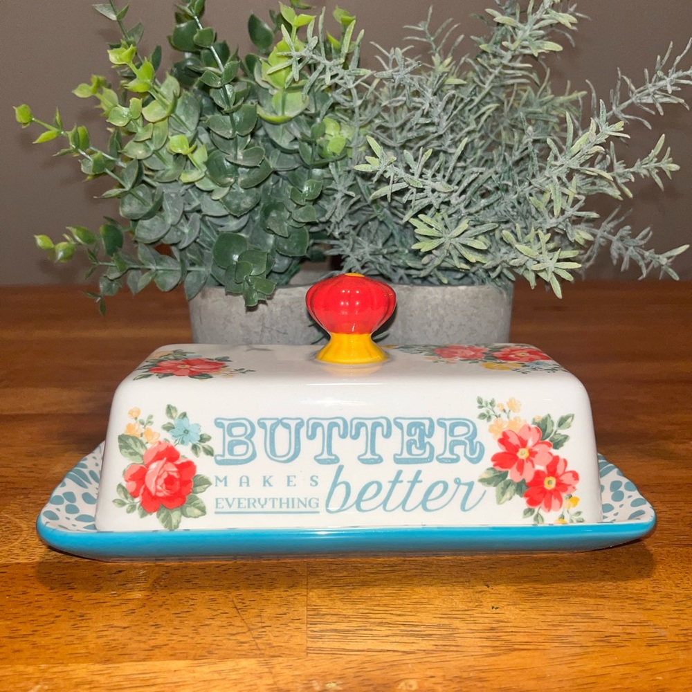 The Pioneer Woman Butter Dish